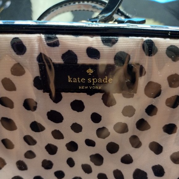Kate Spade || Mindy Flamingo Dot Medium Cosmetic Case - Picture 5 of 12